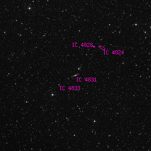DSS image of IC 4831
