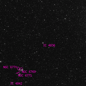 DSS image of IC 4836