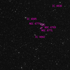 DSS image of IC 4842