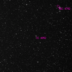DSS image of IC 4852