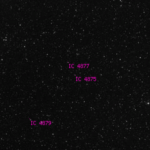 DSS image of IC 4875
