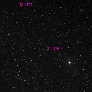 DSS image of IC 4876