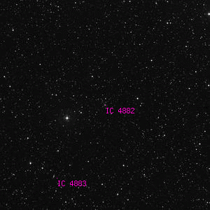 DSS image of IC 4882
