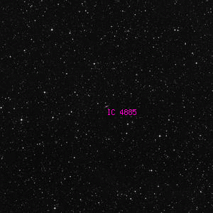 DSS image of IC 4885