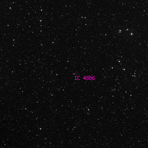 DSS image of IC 4886