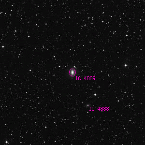 DSS image of IC 4889