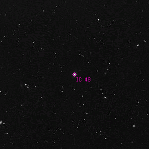 DSS image of IC 48
