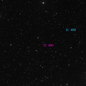 DSS image of IC 490