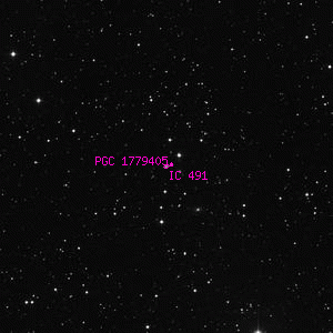 DSS image of IC 491