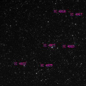 DSS image of IC 4923