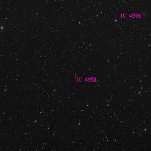 DSS image of IC 4951