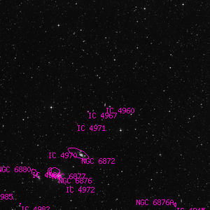 DSS image of IC 4960