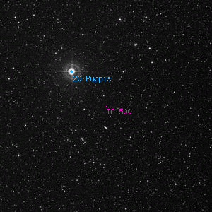 DSS image of IC 500