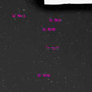 DSS image of IC 5033
