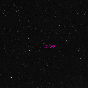 DSS image of IC 508