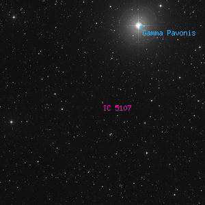 DSS image of IC 5107