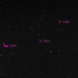 DSS image of IC 5111