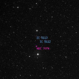 DSS image of IC 5112