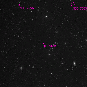 DSS image of IC 5120