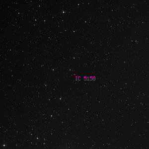 DSS image of IC 5158