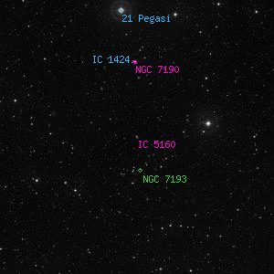 DSS image of IC 5160