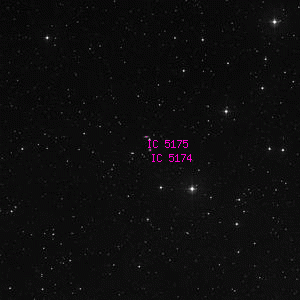 DSS image of IC 5174