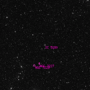 DSS image of IC 5180