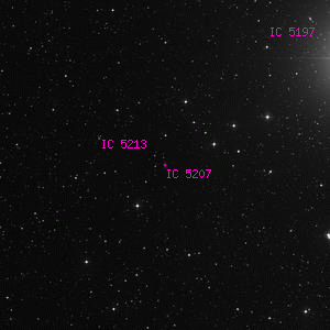DSS image of IC 5207