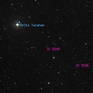 DSS image of IC 5208