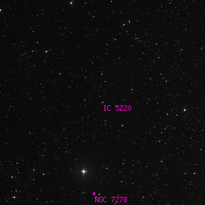 DSS image of IC 5220