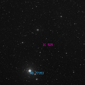 DSS image of IC 525