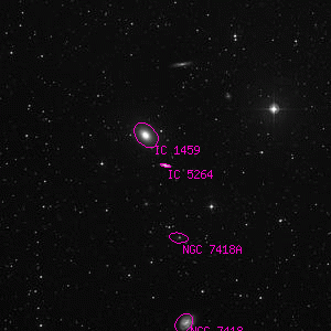 DSS image of IC 5264