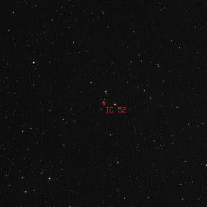DSS image of IC 52