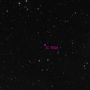 DSS image of IC 5316