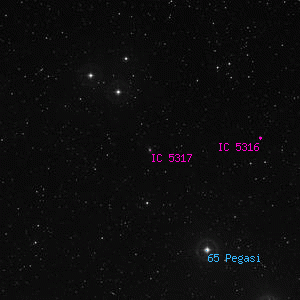 DSS image of IC 5317
