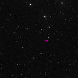 DSS image of IC 531