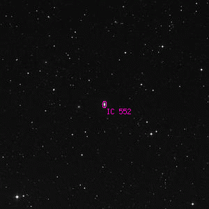 DSS image of IC 552