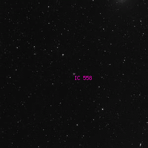 DSS image of IC 558