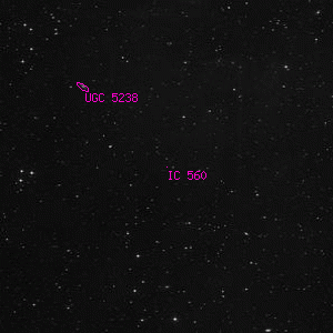 DSS image of IC 560