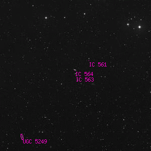 DSS image of IC 563