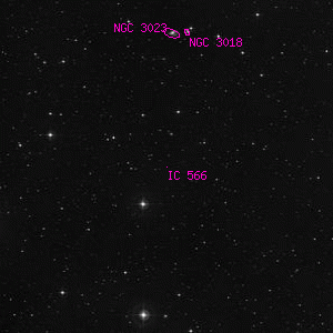 DSS image of IC 566