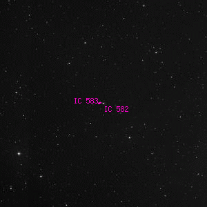 DSS image of IC 582