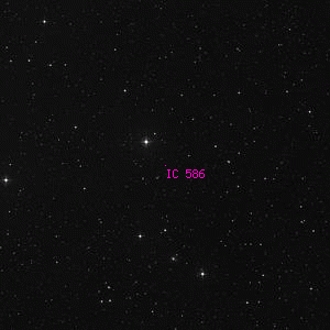 DSS image of IC 586