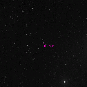DSS image of IC 596