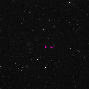 DSS image of IC 603