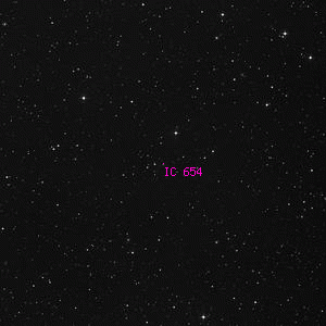 DSS image of IC 654