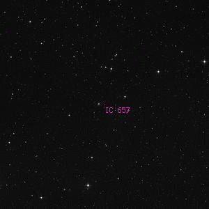 DSS image of IC 657