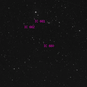 DSS image of IC 660