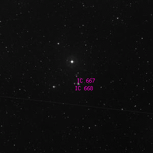 DSS image of IC 667