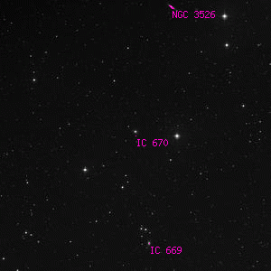 DSS image of IC 670